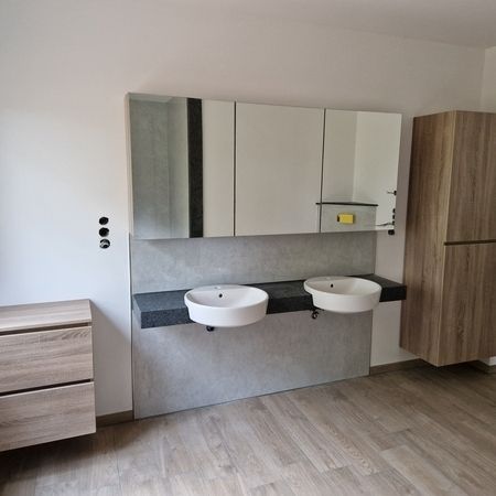 Badmöbel mit Doppelwaschbecken