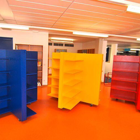 Bunte Stellwände Stellwände auf Rollen